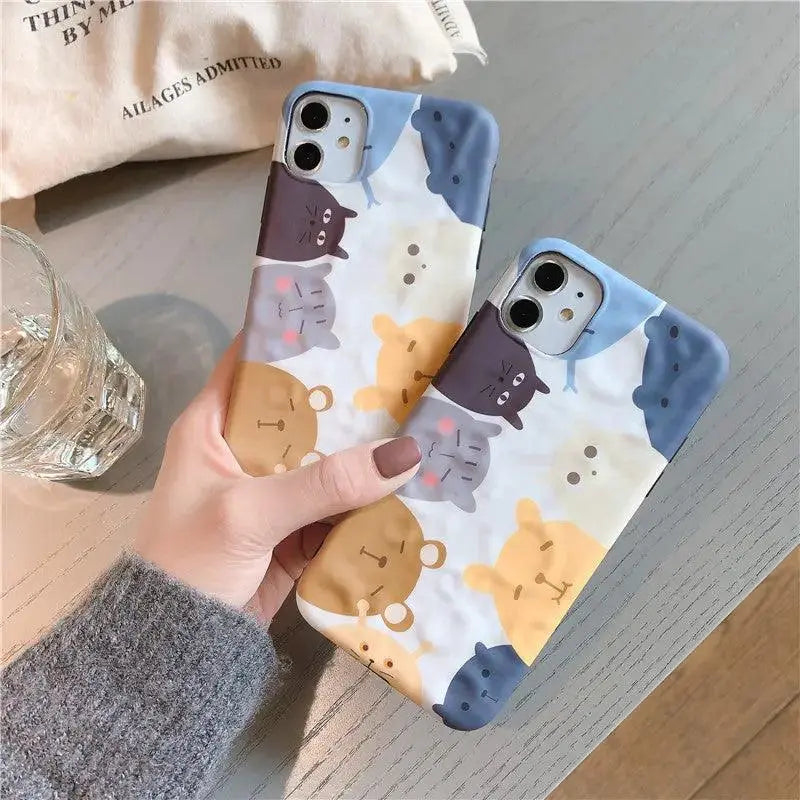 Compatible with Apple , Cute cartoon soft shell - MyMobile