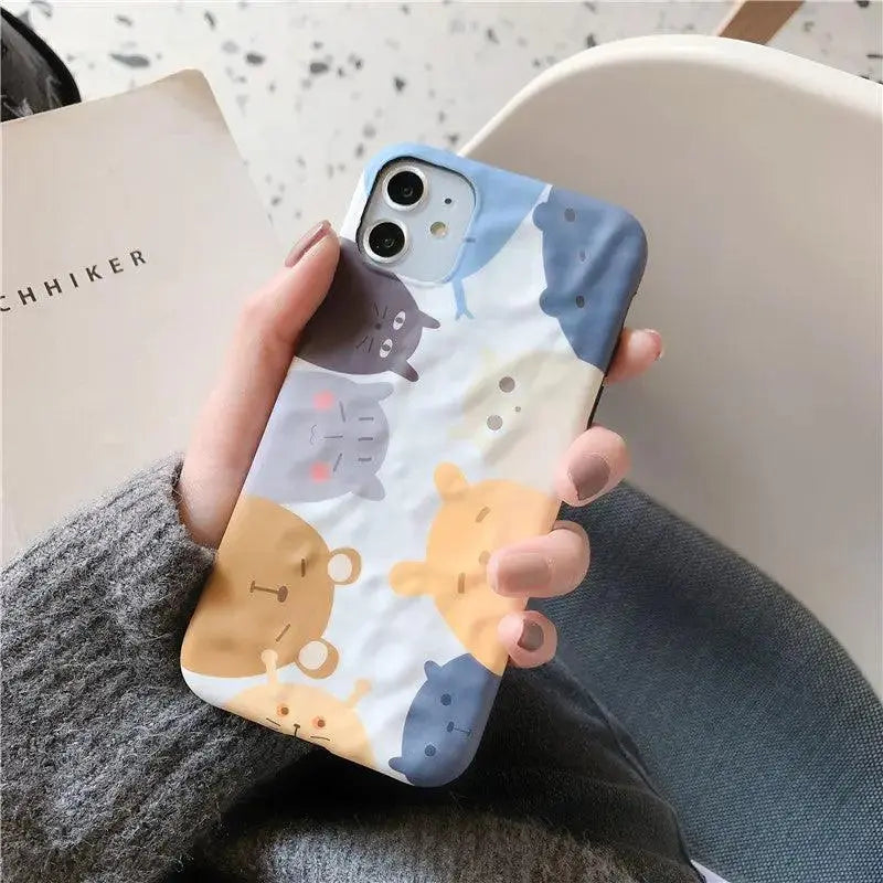 Compatible with Apple , Cute cartoon soft shell - MyMobile