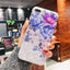 Compatible with Apple, Dream Shell Phone Case For iPhone X XS Max XR Rose Flower Back Cover Cases for iPhone 7 8 6 6s Plus Soft TPU Silicon Capa - MyMobile