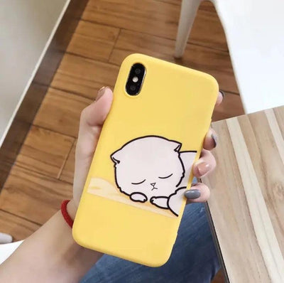 Compatible With Apple, Funny Cartoon Giraffe Phone Case For 7 8 Plus TPU Silicone Back Cover For X XR XS Max 6 6S Plus Soft Cases - MyMobile