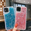 Compatible with Apple , Glitter liquid mobile phone case - MyMobile