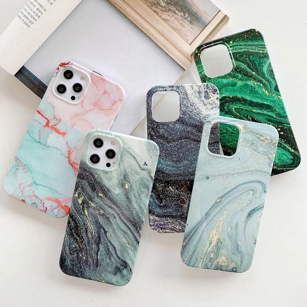 Compatible with Apple , Smooth New Marble Pattern For Apples For iPhone 11, 12 - MyMobile