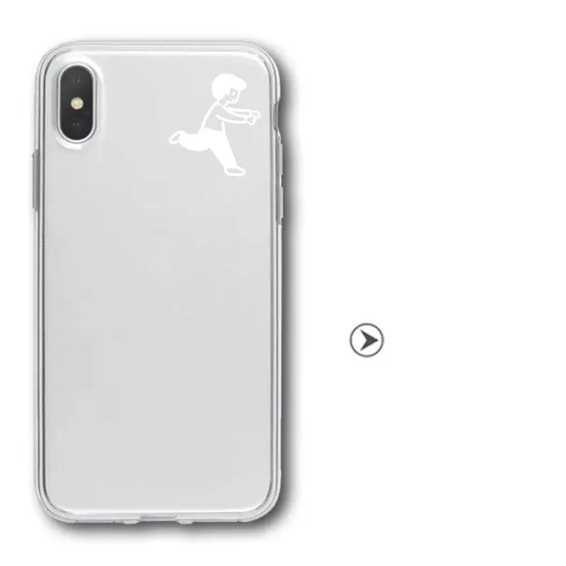 Compatible with Apple , Transparent Cartoon Mobile Phone Case - MyMobile