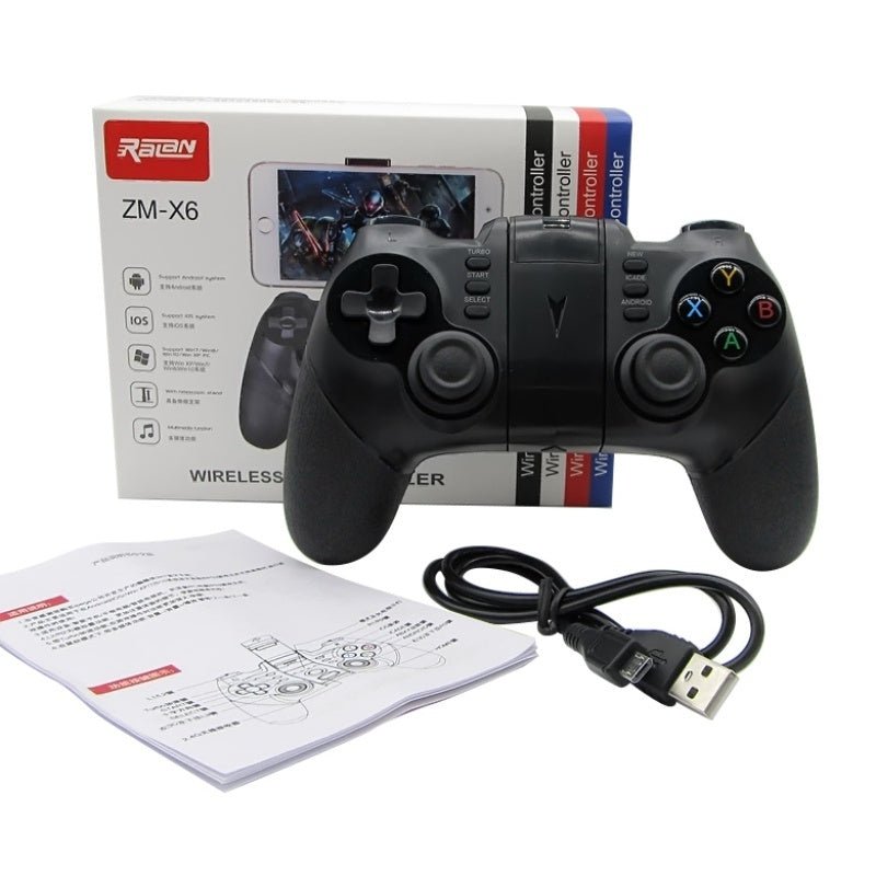 Compatible With Compatible With USB Gamepad Joystick Remote Game Controller Gamepads For Android Phone, IOS Phone, PC Computer - MyMobile