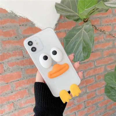 Compatible with , Three - dimensional Cartoon Duck All - inclusive Phone Case - MyMobile