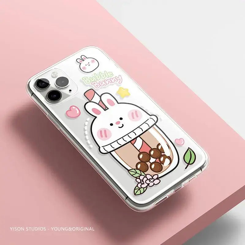 Couple Xs Max Cartoon Cute 8Plus Huawei P40 Protective Case P30 - MyMobile