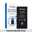 Crazy Improved Quality- iPhone 13 mini Replacement Battery with Adhesive Strips 2406mAh (TI CHIP: 27546)