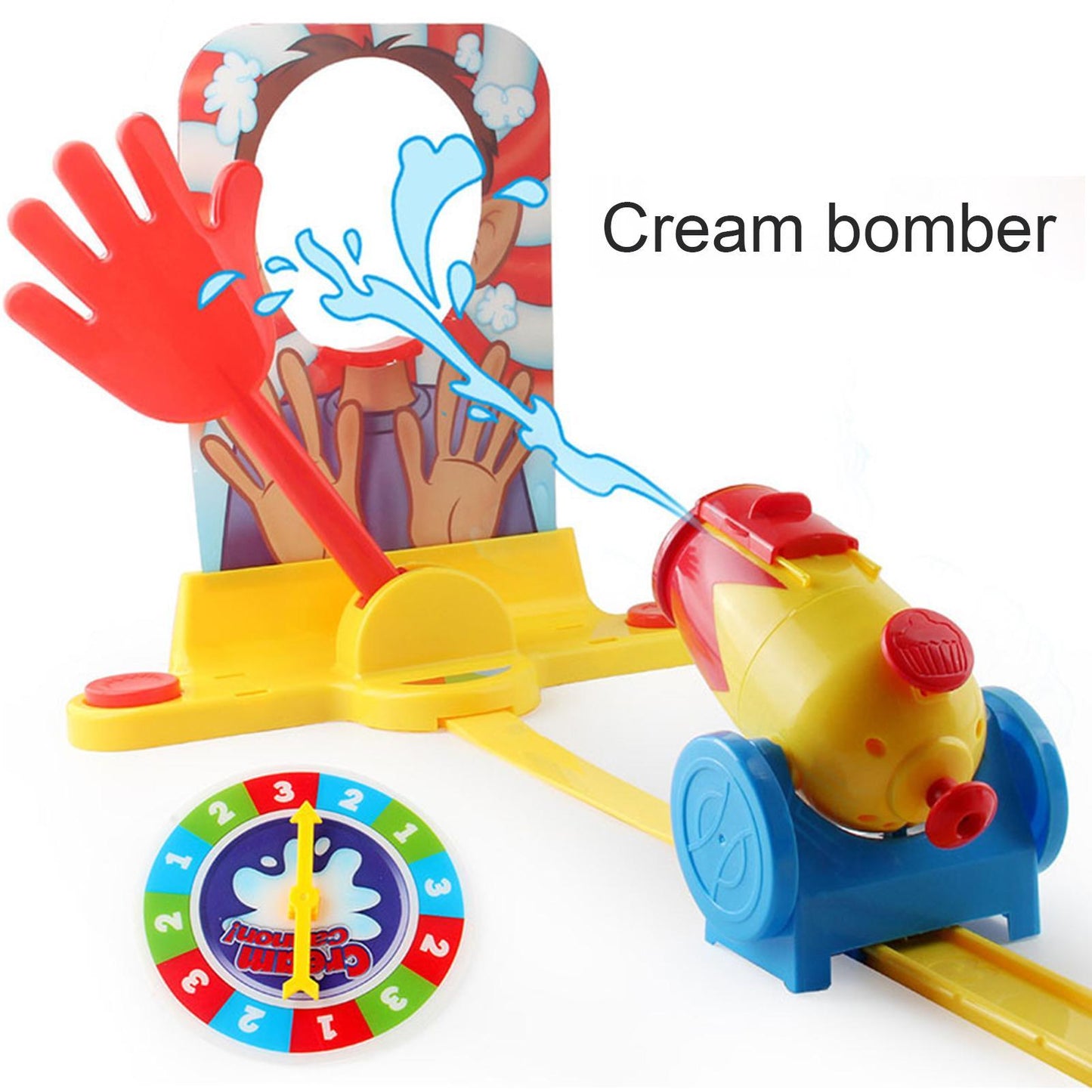 Cream Cannon Face Slap Machine Palm Slap Parent - child Interactive Board Game Toy - MyMobile