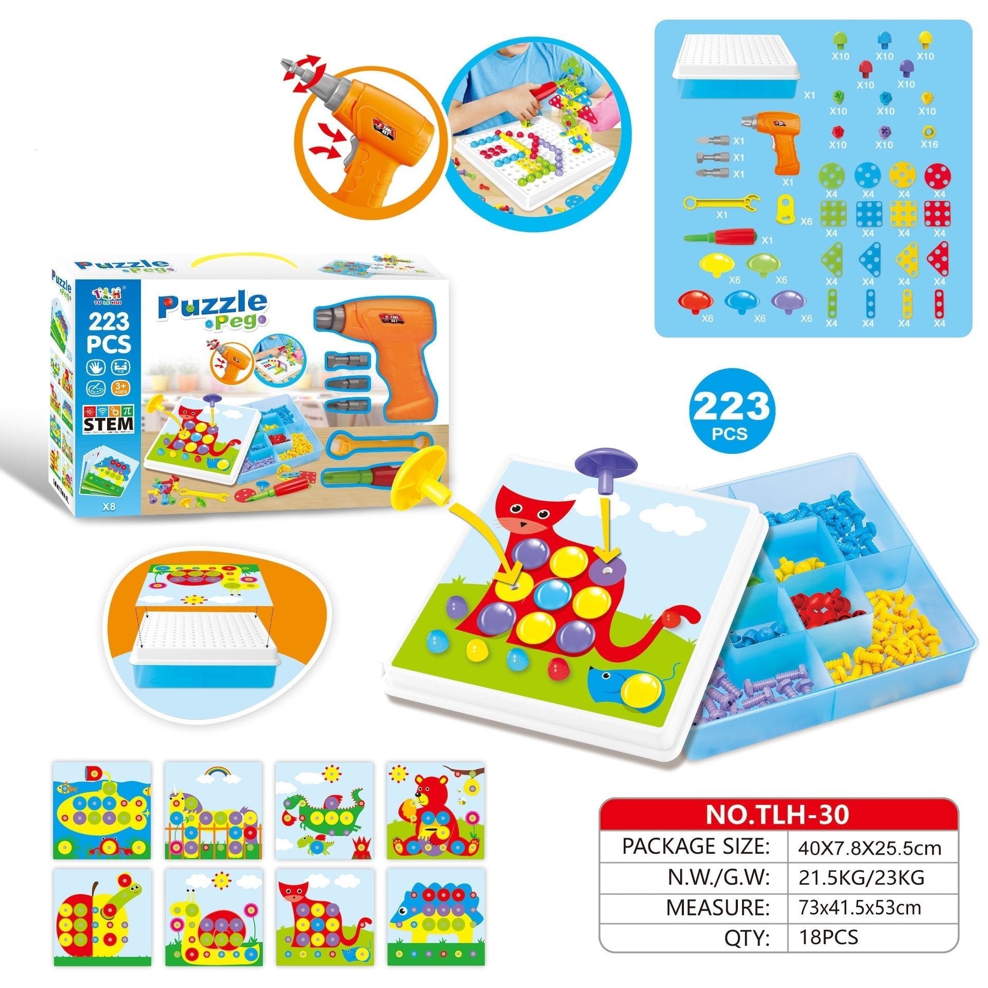 Creative Building Kits Educational Blocks Sets For Kids & Children - MyMobile