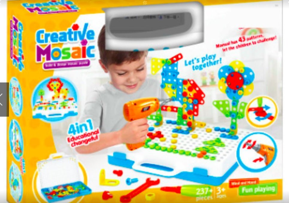 Creative Building Kits Educational Blocks Sets For Kids & Children - MyMobile