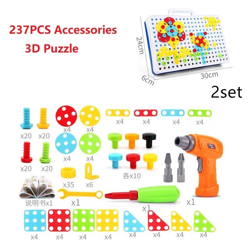 Creative Building Kits Educational Blocks Sets For Kids & Children - MyMobile