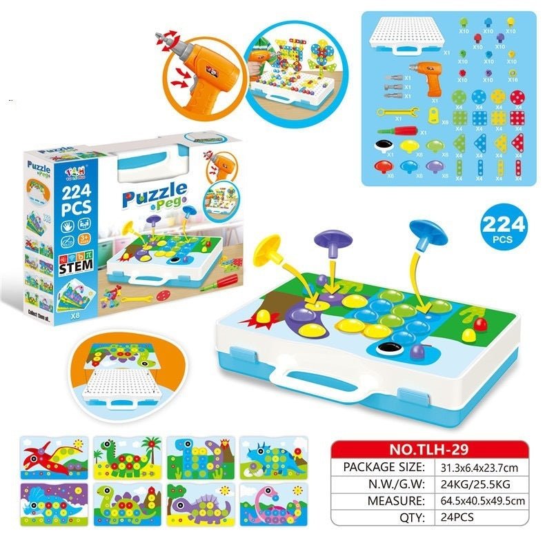 Creative Building Kits Educational Blocks Sets For Kids & Children - MyMobile