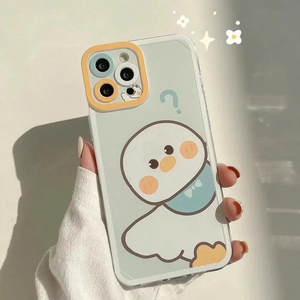 Creative Cartoon Printed Silicone Phone Case - MyMobile