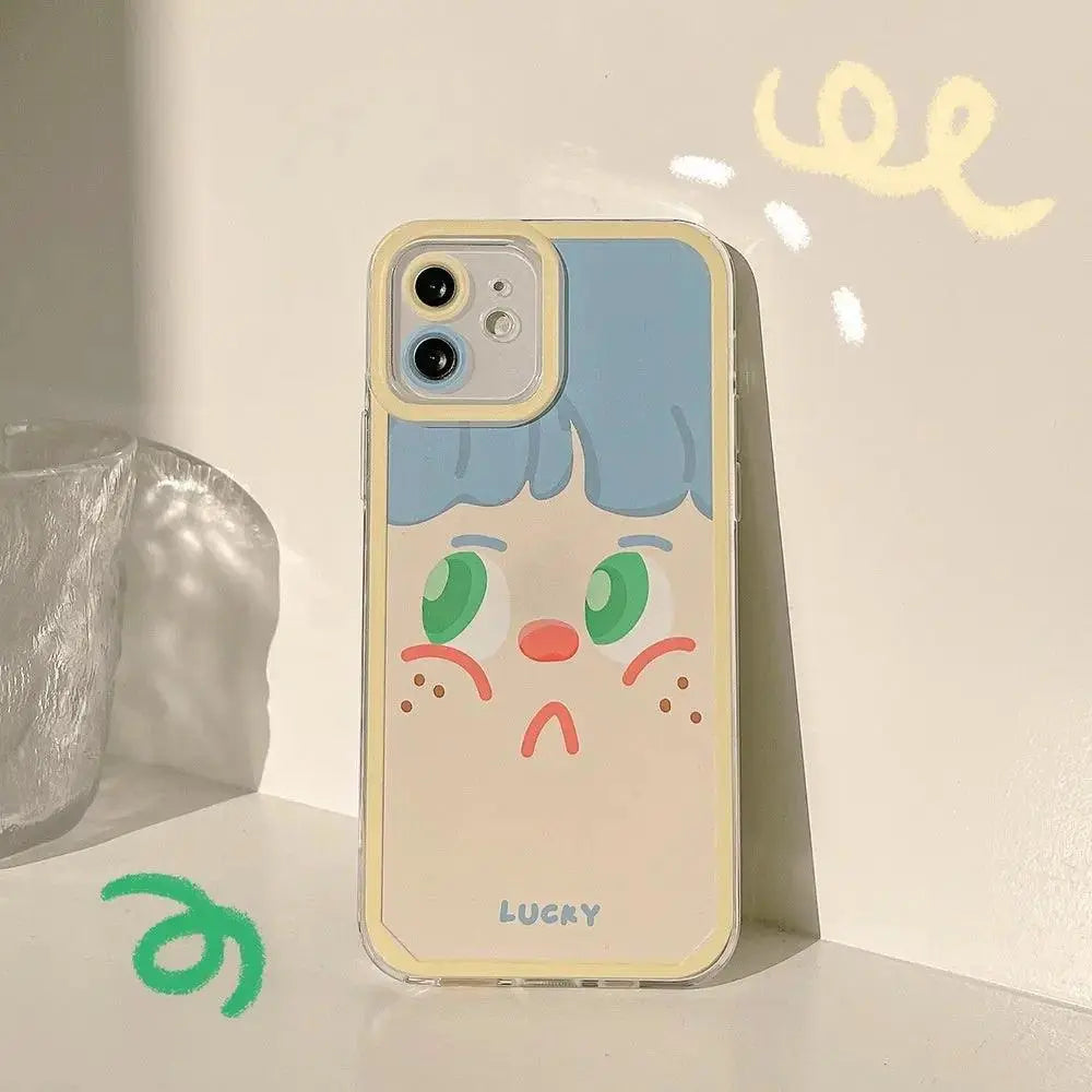 Creative Cartoon Printed Silicone Phone Case - MyMobile