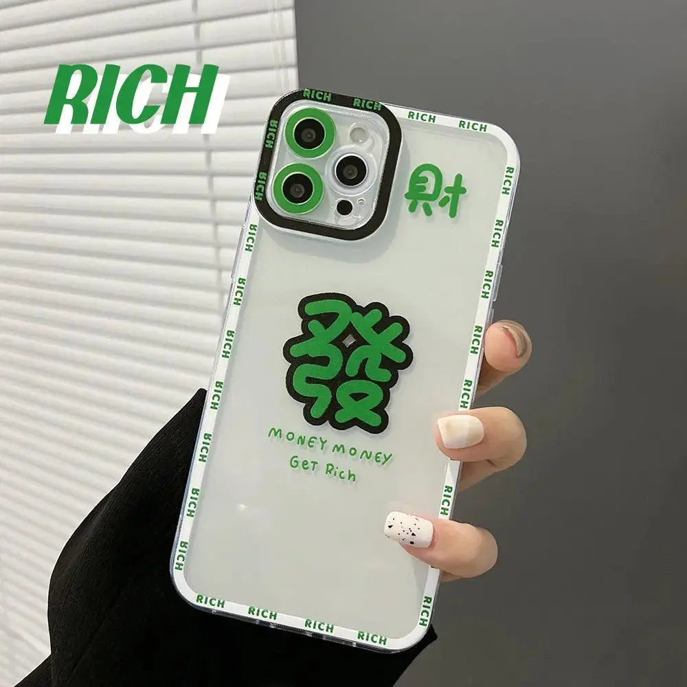 Creative Cartoon Printed Silicone Phone Case - MyMobile