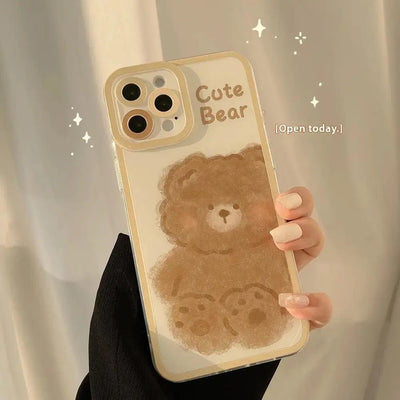 Creative Cartoon Printed Silicone Phone Case - MyMobile