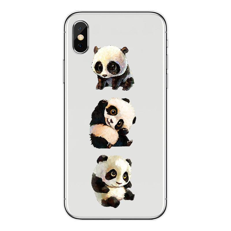 Creative Cartoon Transparent Printing Mobile Phone Soft Shell - MyMobile