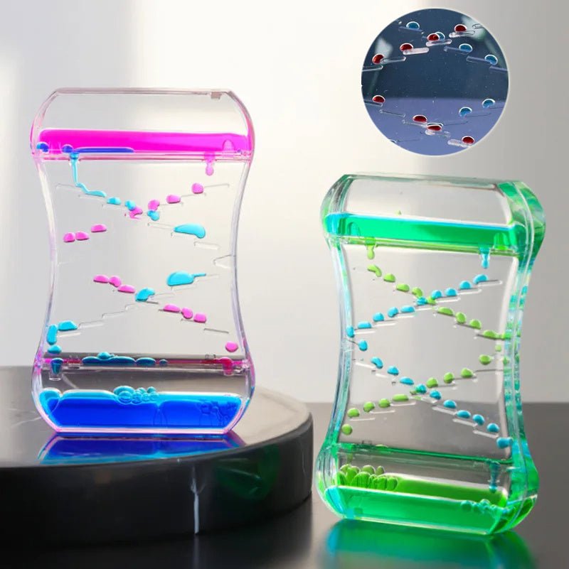 Creative Cruise Fluid Liquid Hourglass Quicksand Timer 2024 Ins Living Room Decorations Home Decor - MyMobile