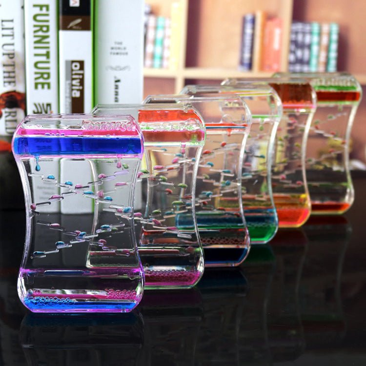 Creative Cruise Fluid Liquid Hourglass Quicksand Timer 2024 Ins Living Room Decorations Home Decor - MyMobile