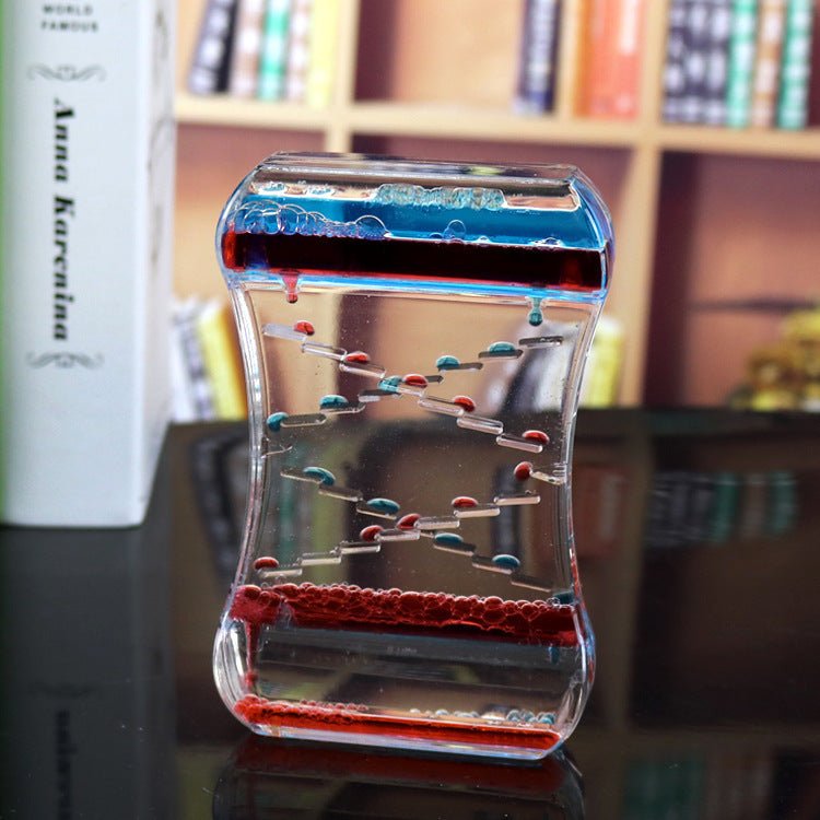 Creative Cruise Fluid Liquid Hourglass Quicksand Timer 2024 Ins Living Room Decorations Home Decor - MyMobile