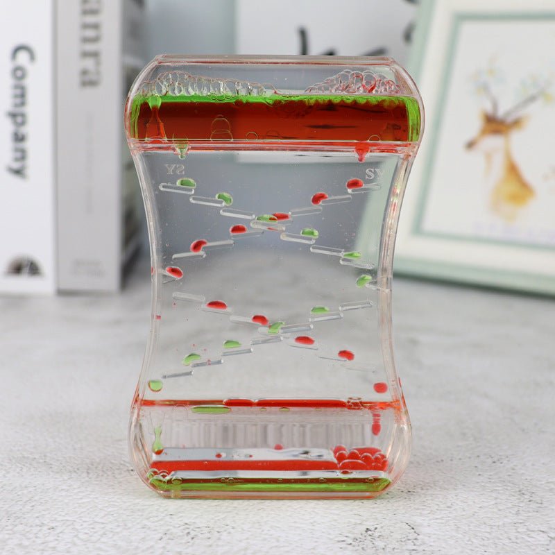 Creative Cruise Fluid Liquid Hourglass Quicksand Timer 2024 Ins Living Room Decorations Home Decor - MyMobile