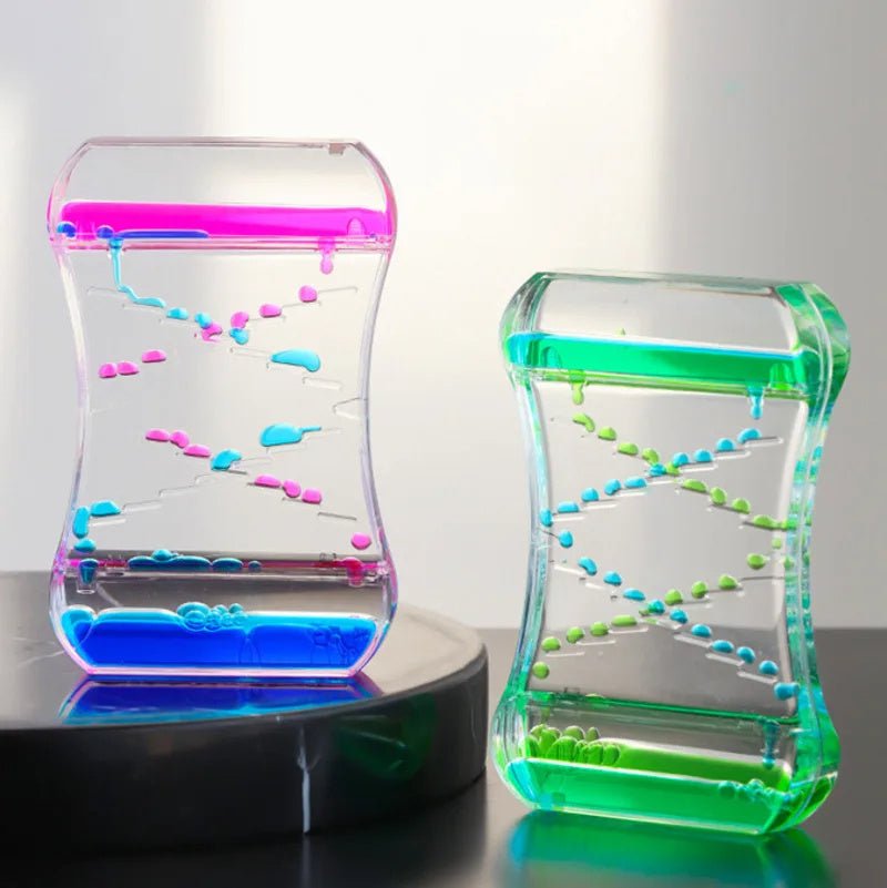 Creative Cruise Fluid Liquid Hourglass Quicksand Timer 2024 Ins Living Room Decorations Home Decor - MyMobile