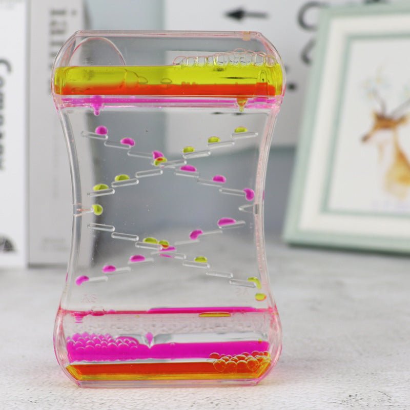 Creative Cruise Fluid Liquid Hourglass Quicksand Timer 2024 Ins Living Room Decorations Home Decor - MyMobile