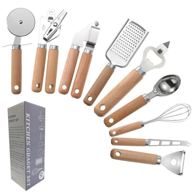 Creative Kitchen Gadget Wooden Handle - MyMobile