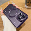 Creative Lens Film Plating Magnetic Suction Phone Case Protector For iPhone 14 - MyMobile