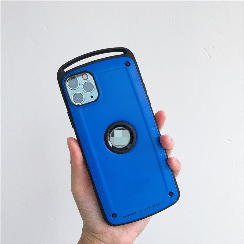 Creative Solid Color Frosted Fall Protection Case Phone Case For iPhone 12, 13 - MyMobile