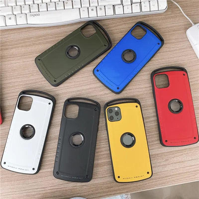 Creative Solid Color Frosted Fall Protection Case Phone Case For iPhone 12, 13 - MyMobile