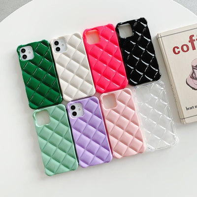 Creative Three - dimensional Rhombus Simple Mobile Phone Case For iPhone 14 - MyMobile