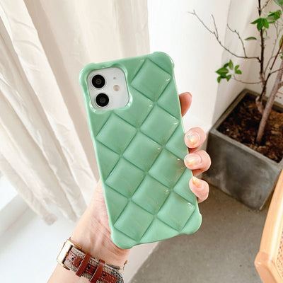 Creative Three - dimensional Rhombus Simple Mobile Phone Case For iPhone 14 - MyMobile