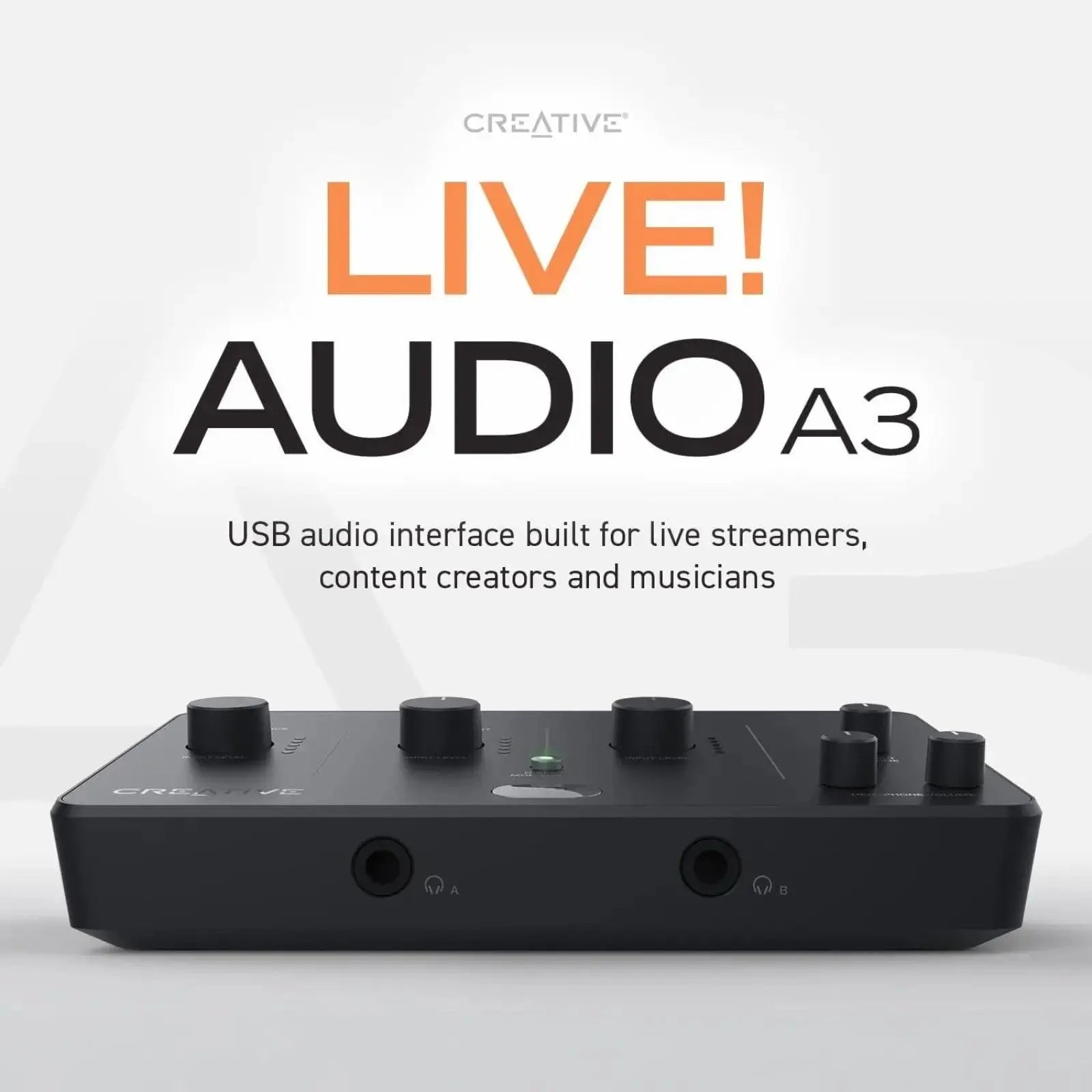 CreativeLive Audio A3 USB Audio Interface - MyMobile