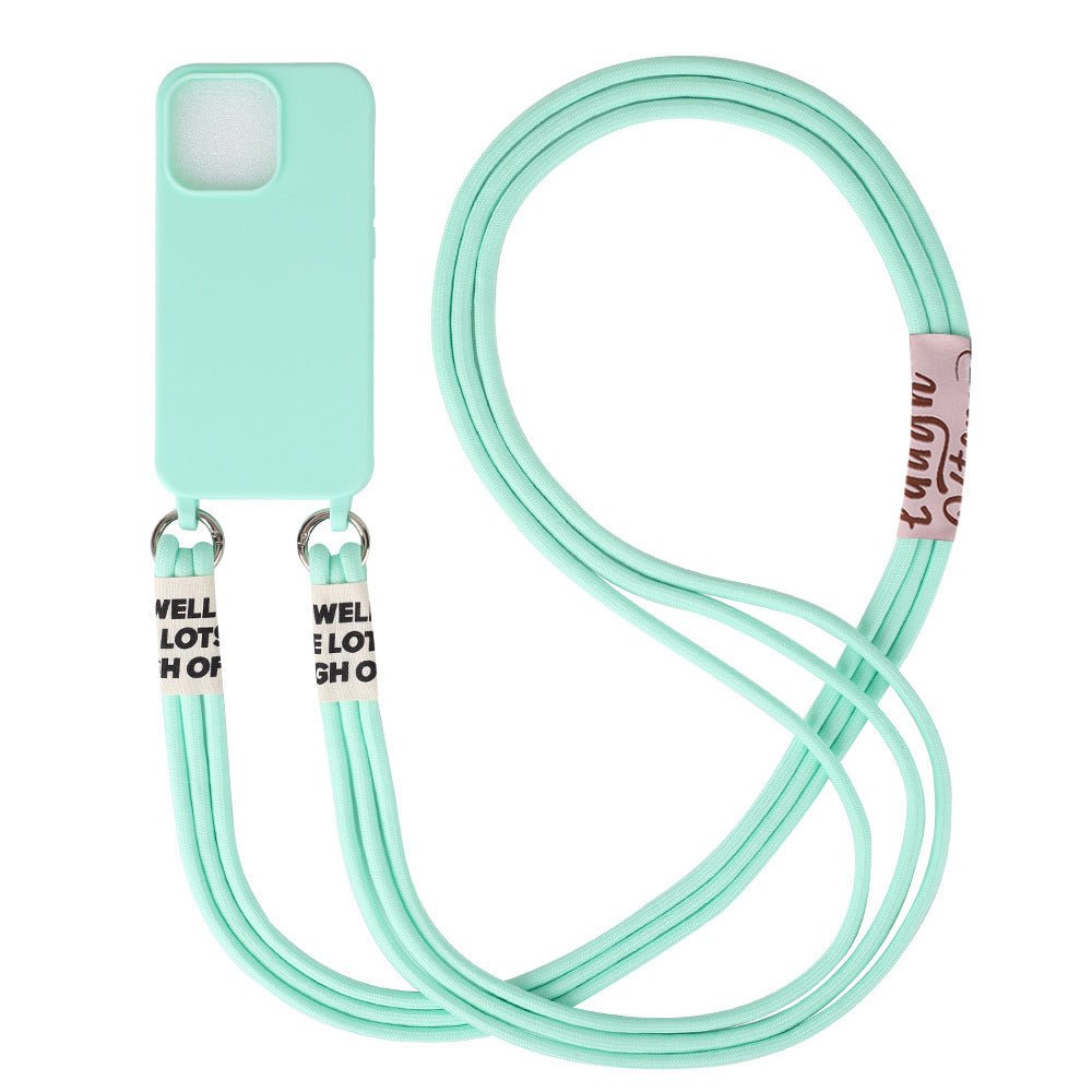 Cross Body Lanyard Three Rope Combination Convenient Neck Hanging Phone Case For iPhone 15 - MyMobile