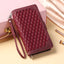 Crossbody Plaid Multi - functional Zipper Bag Mobile Phone Case For Samsung Galaxy S23 - MyMobile