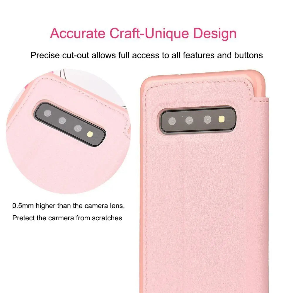 Crown Card Leather Case for Samsung Galaxy S10 - MyMobile