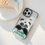 Cute Cartoon Mobile Phone Case Gnawing Bamboo Panda - MyMobile