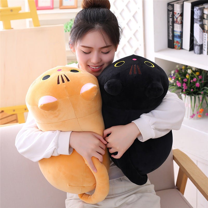 Cute Fat Cat Plush Doll Soft Cute Cat Rag Doll - MyMobile