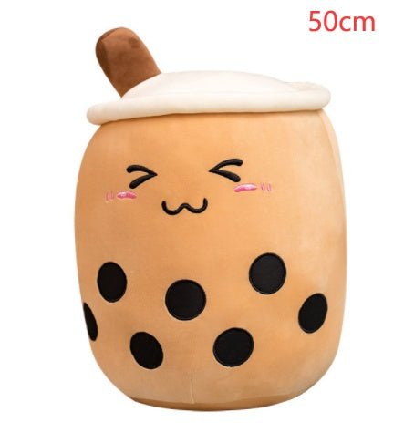 Cute Fruit Drink Plush Stuffed Soft Strawberry Milk Tea Pillow Cushion Kids Gift - MyMobile