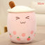 Cute Fruit Drink Plush Stuffed Soft Strawberry Milk Tea Pillow Cushion Kids Gift - MyMobile