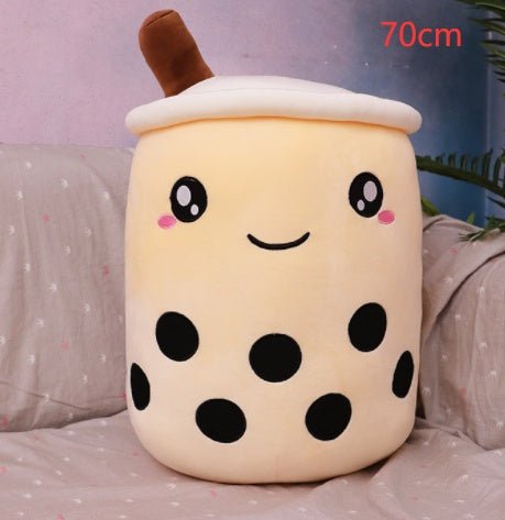 Cute Fruit Drink Plush Stuffed Soft Strawberry Milk Tea Pillow Cushion Kids Gift - MyMobile