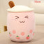 Cute Fruit Drink Plush Stuffed Soft Strawberry Milk Tea Pillow Cushion Kids Gift - MyMobile