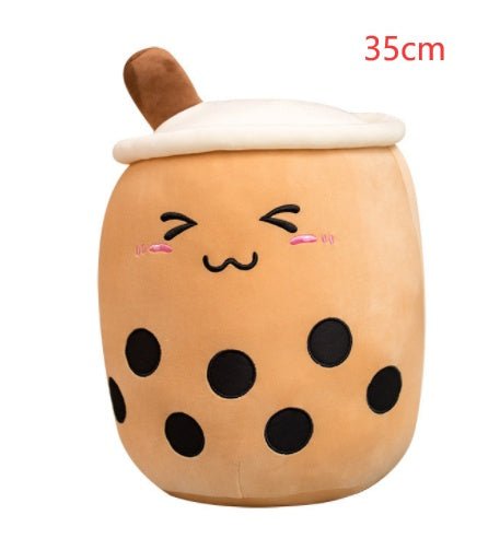 Cute Fruit Drink Plush Stuffed Soft Strawberry Milk Tea Pillow Cushion Kids Gift - MyMobile