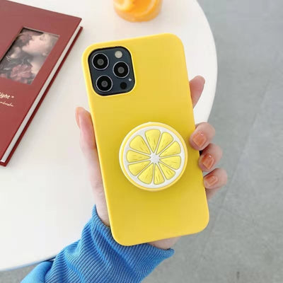 Cute Fruit Holder Phone Case For iPhone 14 Pro - MyMobile