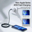CW-FXP Baseus Crystal Shine Series Fast Charging Data Cable Type-C to iP 20W 2m-Black