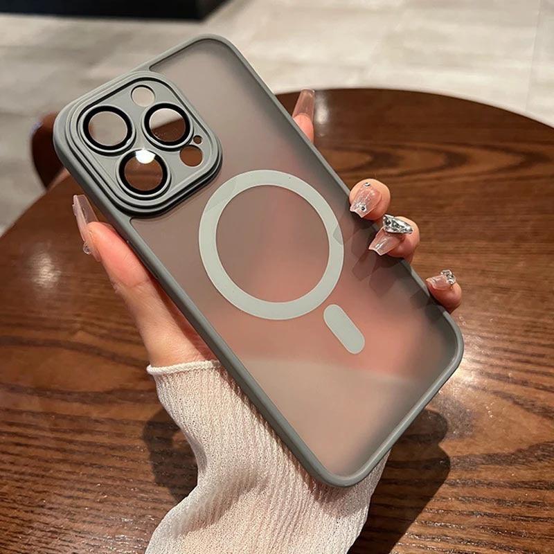 Suitable For Phone Case New Magnetic Matte Skin Feeling For iPhone 11, 12, 13, 14, 15 - MyMobile