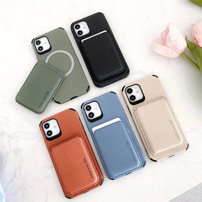 Mobile Phone Case Back With Magnetic Card Holder Online Only