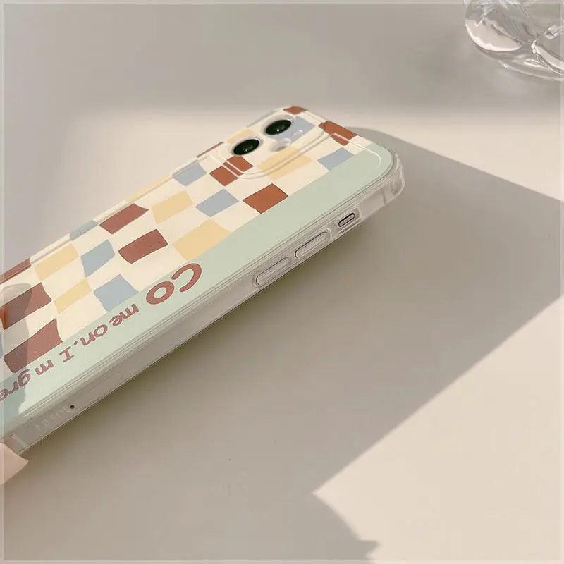 Retro Lattice Suitable Mobile Phone Case - MyMobile