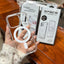 Transparent Magnetic Acrylic Phone Case For iPhone 16